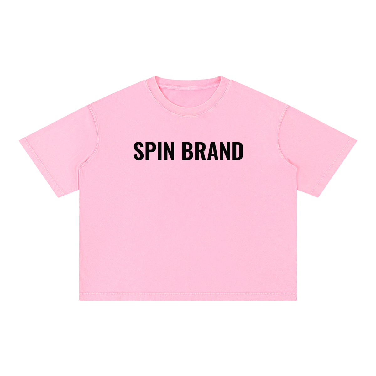 SPIN BRAND Cropped T-Shirt