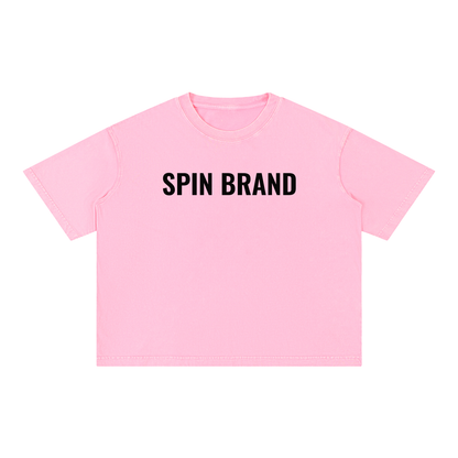 SPIN BRAND Cropped T-Shirt