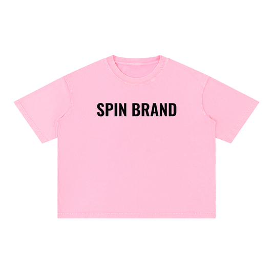 SPIN BRAND Cropped T-Shirt