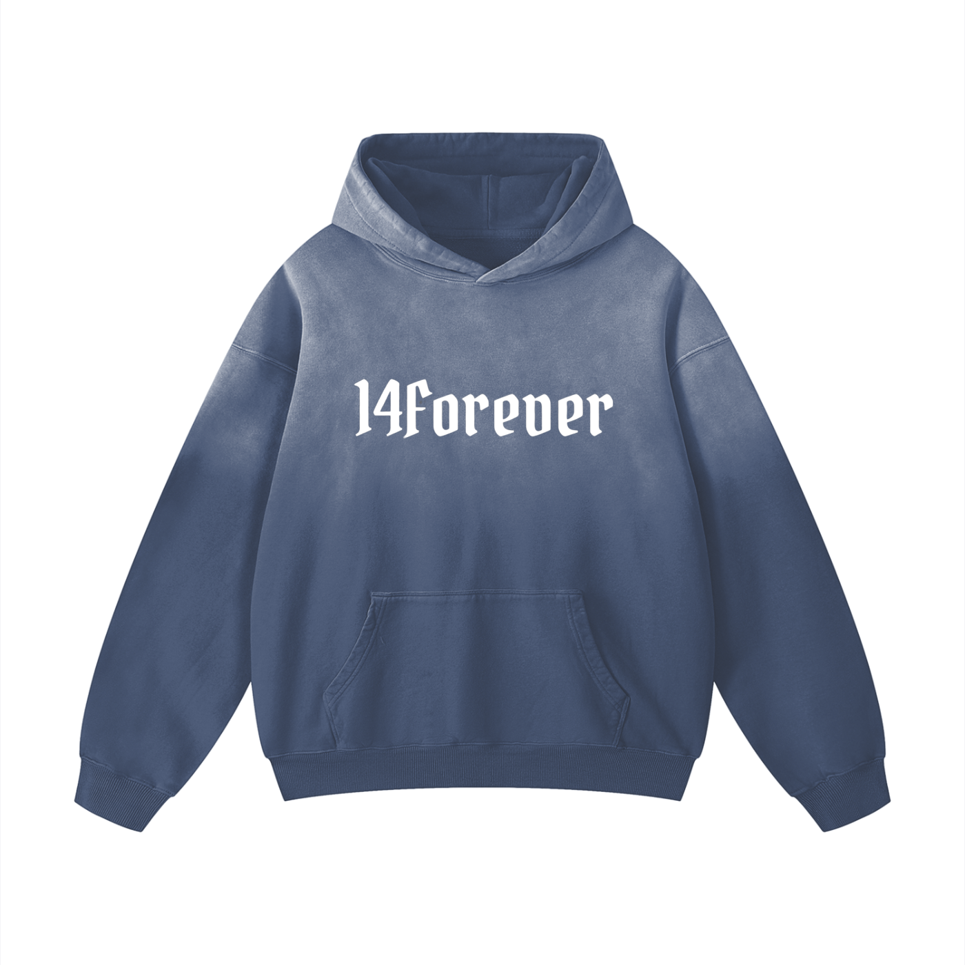 "14Forever" Make God Big, Wash Hoodie