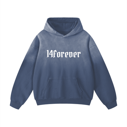 "14Forever" Make God Big, Wash Hoodie